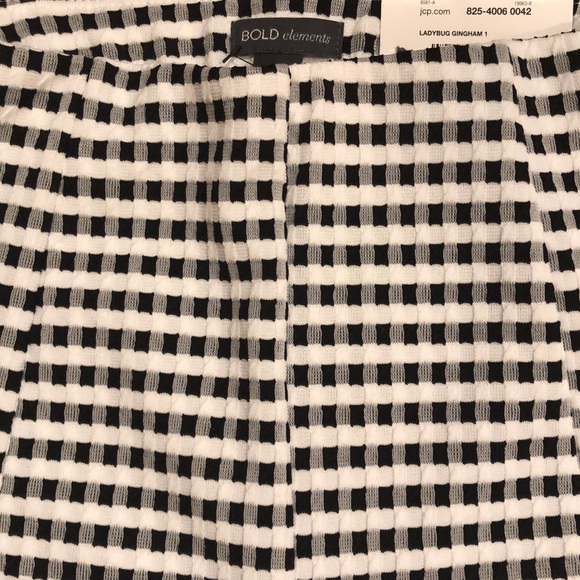 Gingham stretch pants, XS - Picture 4 of 8